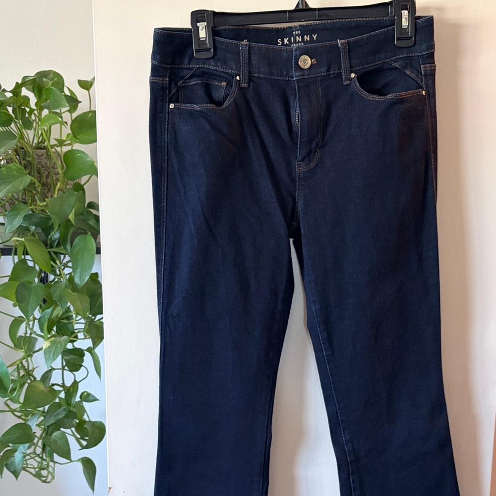 SKINN Women's Dark Blue Skinny Jeans